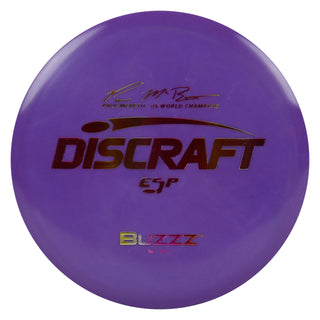 Discraft Disc Golf Paul McBeth ESP Buzzz Mini 6" Thrower or Marker Purple/Purple Metallic