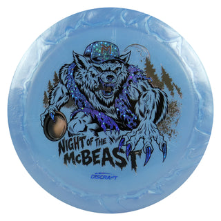 Discraft Disc Golf Big Z ColorShift 2026 LE Paul McBeth Ares Ice Blue/Silver 170g