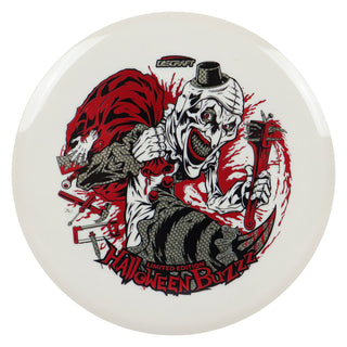 Discraft Disc Golf Triple Foil Glo Halloween Buzzz Midrange 5/4/-1/1 Red/Silver Weave 177-180g
