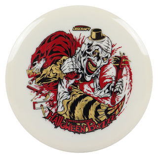 Discraft Disc Golf Triple Foil Glo Halloween Buzzz Midrange 5/4/-1/1 Red/Gold Stars 177-180g