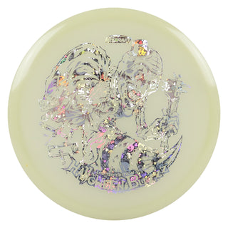 Discraft Disc Golf Single Foil Mega-Glo Halloween Buzzz Midrange 5/4/-1/1 Buzzz Holo 175-176g