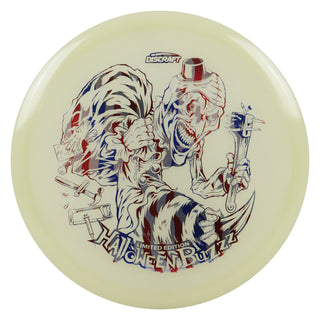 Discraft Disc Golf Single Foil Mega-Glo Halloween Buzzz Midrange 5/4/-1/1 USA 177-180g