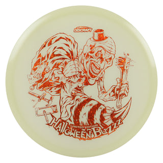 Discraft Disc Golf Single Foil Mega-Glo Halloween Buzzz Midrange 5/4/-1/1 Orange Shimmer 177-180g