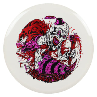 Discraft Disc Golf Triple Foil Glo Halloween Buzzz Midrange 5/4/-1/1 Red Lines/Magenta Shatter 175-176g