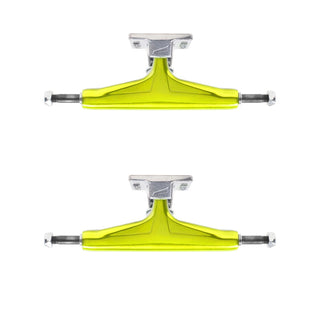 Tensor Trucks Aluminum Mirror Safety Yellow/Raw 5.75 (8.5" Axle) Set of 2