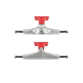 Tensor Trucks Mag Light Reflect Silver/Red 5.5 (8.25" Axle) Set of 2