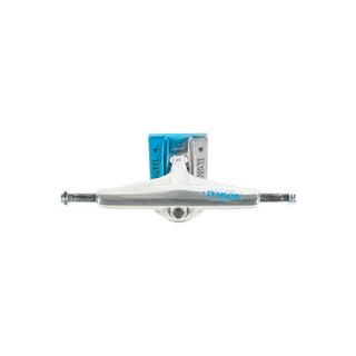 Tensor Trucks Aluminum Stencil Mirror Raw/Light Blue Fade 5.5 (8.25")