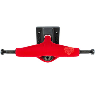 Tensor Skateboard Trucks Mag Light Velvet Daewon Song Red 5.25 (8.0" Axle) Pair