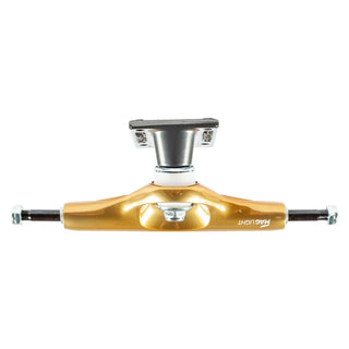 Tensor Skateboard Trucks Mag Light Glossy Gold/Gunmetal 5.5 (8.25" Axle) Pair