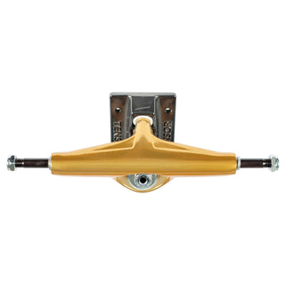Tensor Skateboard Trucks Mag Light Glossy Gold/Gunmetal 5.5 (8.25" Axle) Pair