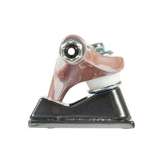 Tensor Skateboard Trucks Mag Light Glossy Rose Gold/Gunmetal 5.5 (8.25" Axle) Pair