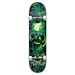 Darkstar Skateboard Complete Woods Green/Blue 8.125"
