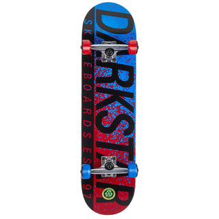 Darkstar Complete Wordmark Red/Blue 8.0" Assembled