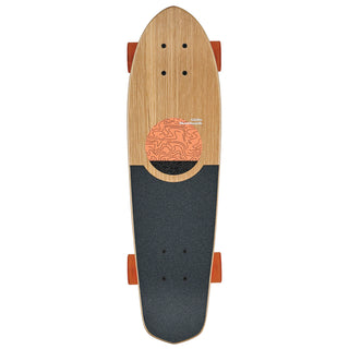 Globe Cruiser Blazer White Oak/Concrete 8" x 26"