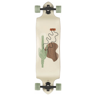 Globe Longboard Geminon Micro-Drop Walnut/Cacti Drop Through 10" x 37.5"