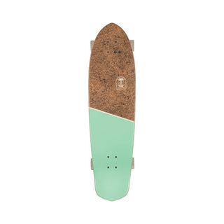 Globe Longboard Blazer XL Coconut/Lime 9.75" x 36.25" Kicktail