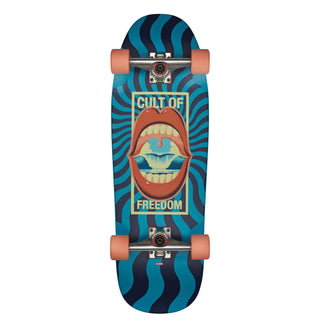 Globe Cruiser Dealer 80's Cult of Freedom/Blue 9.5" x 30"