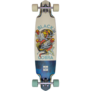 Dusters Longboard Complete Cobra Flush Mount Teal/Off White 9.125" x 38"