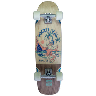 Dusters Complete Hula Cruiser Skateboard Walnut 29"
