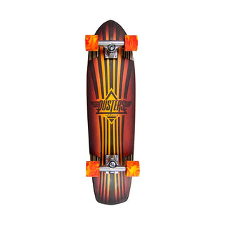Dusters California Skateboard Cruiser Keen Axe 8.25" x 31" Burn Fade