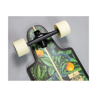 Dusters California Longboard Harvest Drop Through 9.5" x 36" Green/Orange