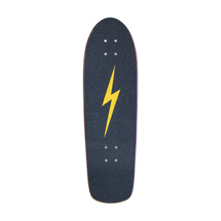 Dusters California Skateboard Cruiser Lurid 8.75" x 29.5" UV Reactive Ink