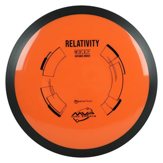 MVP Disc Golf Neutron Relativity Distance Driver 14.5/5.5/-3/1.5 Orange 175 grams