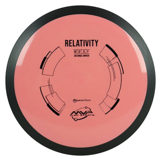 MVP Disc Golf Neutron Relativity Distance Driver 14.5/5.5/-3/1.5 Blush 175 grams
