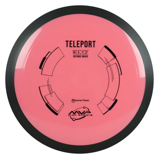 MVP Disc Golf Neutron Teleport Distance Driver 14.5/5/-1.5/2.5 Blush 173 grams