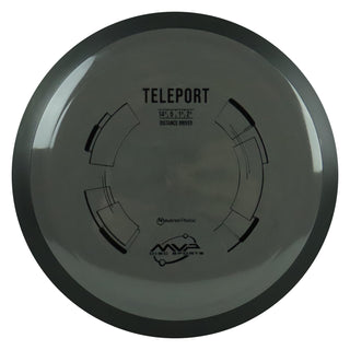 MVP Disc Golf Neutron Teleport Distance Driver 14.5/5/-1.5/2.5 Charcoal 174 grams