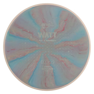 MVP Discs Sports Project Lab Coat Cosmic Electron Watt Putt and Approach 2/5/-0.5/0.5 Red Blue 175 grams