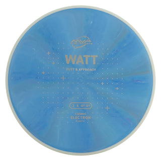 MVP Discs Sports Project Lab Coat Cosmic Electron Watt Putt and Approach 2/5/-0.5/0.5 Blue 167 grams