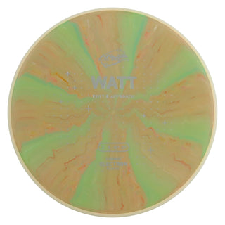 MVP Discs Sports Project Lab Coat Cosmic Electron Watt Putt and Approach 2/5/-0.5/0.5 Orange Green 167 grams