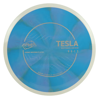 MVP Discs Sports Project Lab Coat Cosmic Neutron Tesla Distance Driver 9/5/-1/2 Blue/Purple 174 grams