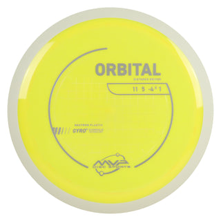 MVP Discs Sports Project Lab Coat Neutron Orbital Distance Driver 11/5/-4.5/1 Yellow 174 grams