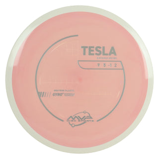 MVP Discs Sports Project Lab Coat Neutron Tesla Distance Driver 9/5/-1/2 Light Pink 164 grams