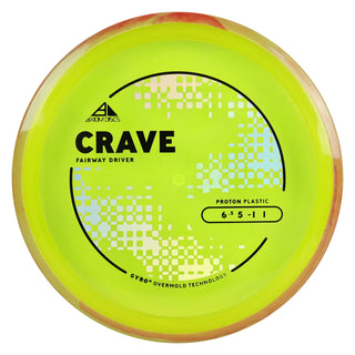Axiom Discs Project Lab Coat Proton Crave 6.5/5/-1/1 DayGlo/Orange Red 162 grams