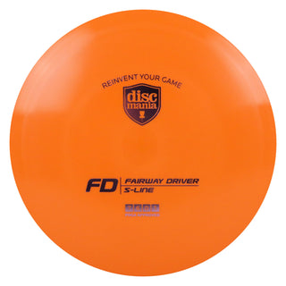 Discmania Disc Golf S-Line FD Fairway Driver 7/6/0/1 Orange/Lavender 174 grams