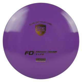 Discmania Disc Golf S-Line FD Fairway Driver 7/6/0/1 Purple/Gold 173 grams