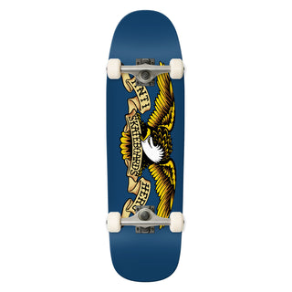 Anti Hero Skateboard Complete Classic Eagle Shaped Blue 9.3" 32.3"