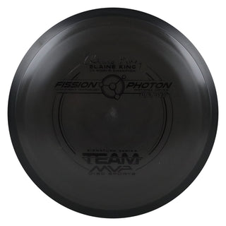 MVP Disc Golf Fission Elaine King Photon Distance Driver 11/5/-1/2.5 Black 156 grams