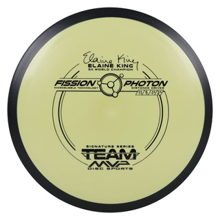 MVP Disc Golf Fission Elaine King Photon Distance Driver 11/5/-1/2.5 Dull Yellow 162 grams