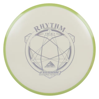 Axiom Disc Golf Fission Rhythm Fairway Driver 7/5.5/-2/1 Off White/Lime 168 grams