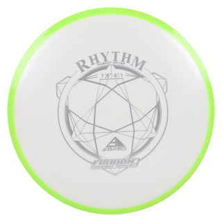 Axiom Disc Golf Fission Rhythm Fairway Driver 7/5.5/-2/1 White/Lime 145 grams