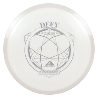 Axiom Disc Golf Fission Defy Distance Driver 11/5/-1/3 Whiteout 160 grams