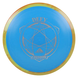 Axiom Disc Golf Fission Defy Distance Driver 11/5/-1/3 Blue/Yellow Red 152 grams