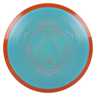 Axiom Disc Golf Fission Defy Distance Driver 11/5/-1/3 Dark Aqua/Orange 153 grams