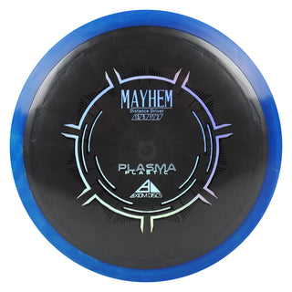 Axiom Disc Golf Plasma Mayhem Distance Driver 13/5/-1.5/2 Black/Blue 169 grams