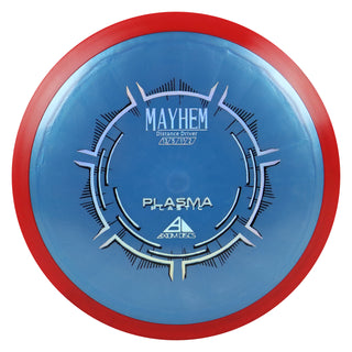 Axiom Disc Golf Plasma Mayhem Distance Driver 13/5/-1.5/2 Blue/Red 169 grams