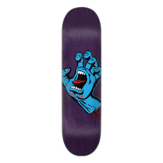 Santa Cruz Deck Screaming Hand Purple 8.375" x 32"